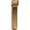 Ekena Millwork Thorton Craftsman Rough Sawn Bracket w/ Offset Brace, Western Red Cedar, 8"W x 38"D x 38"H BKT0806X38X38THR04RWR - alternate 2